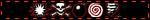 A red and black blinkie saying "KMFDM SUCKS."